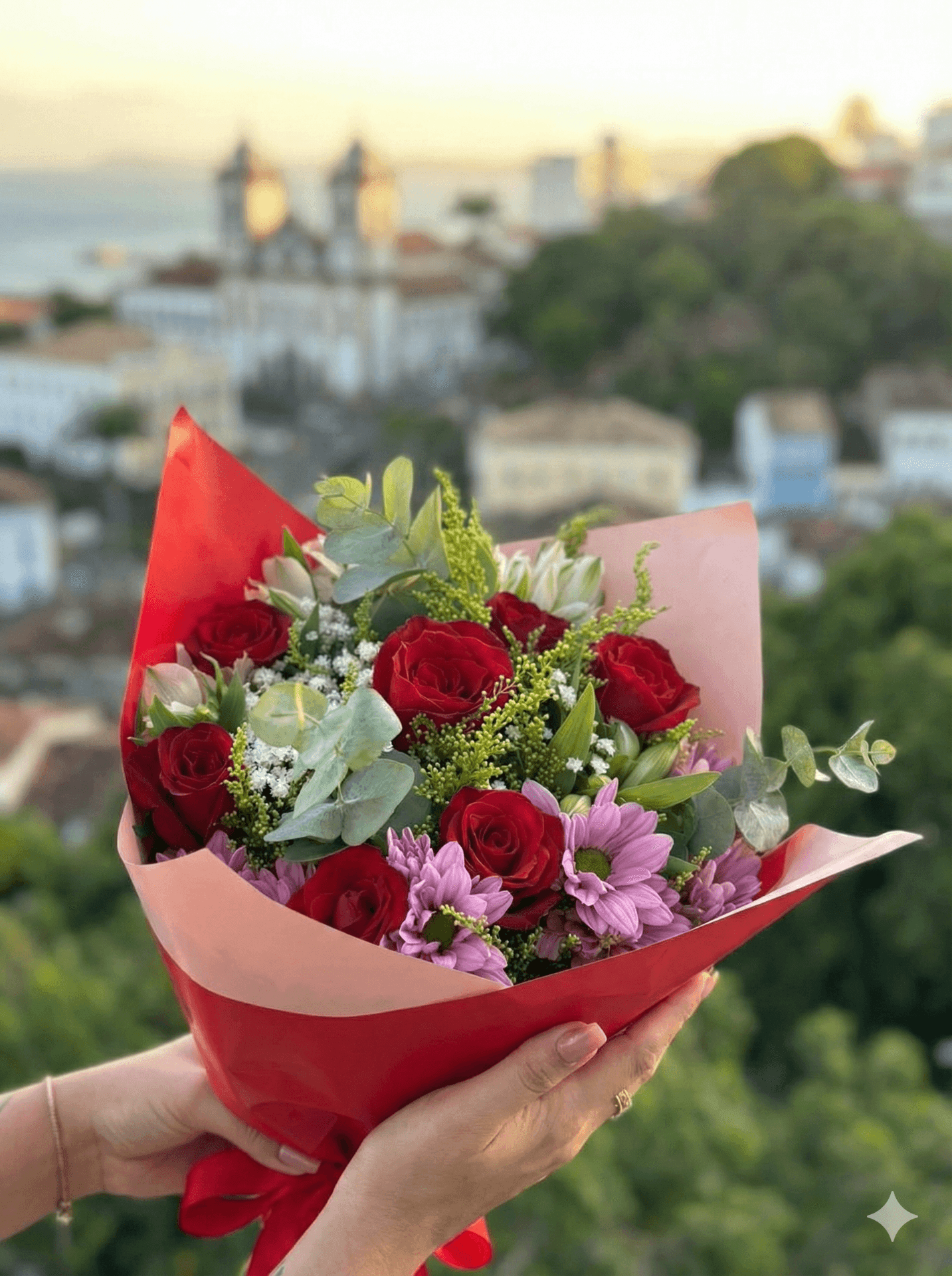 Gesto de Amor - 7 Rosas Vermelhas